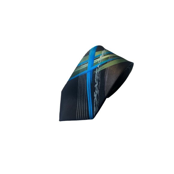 Jerry GARCIA Neck Tie Silk Necktie Men's Collection 61 Curves and Lines - Picture 2 of 7